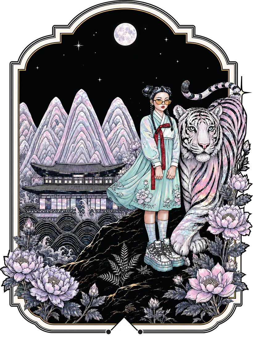 Moonlit Tiger artwork